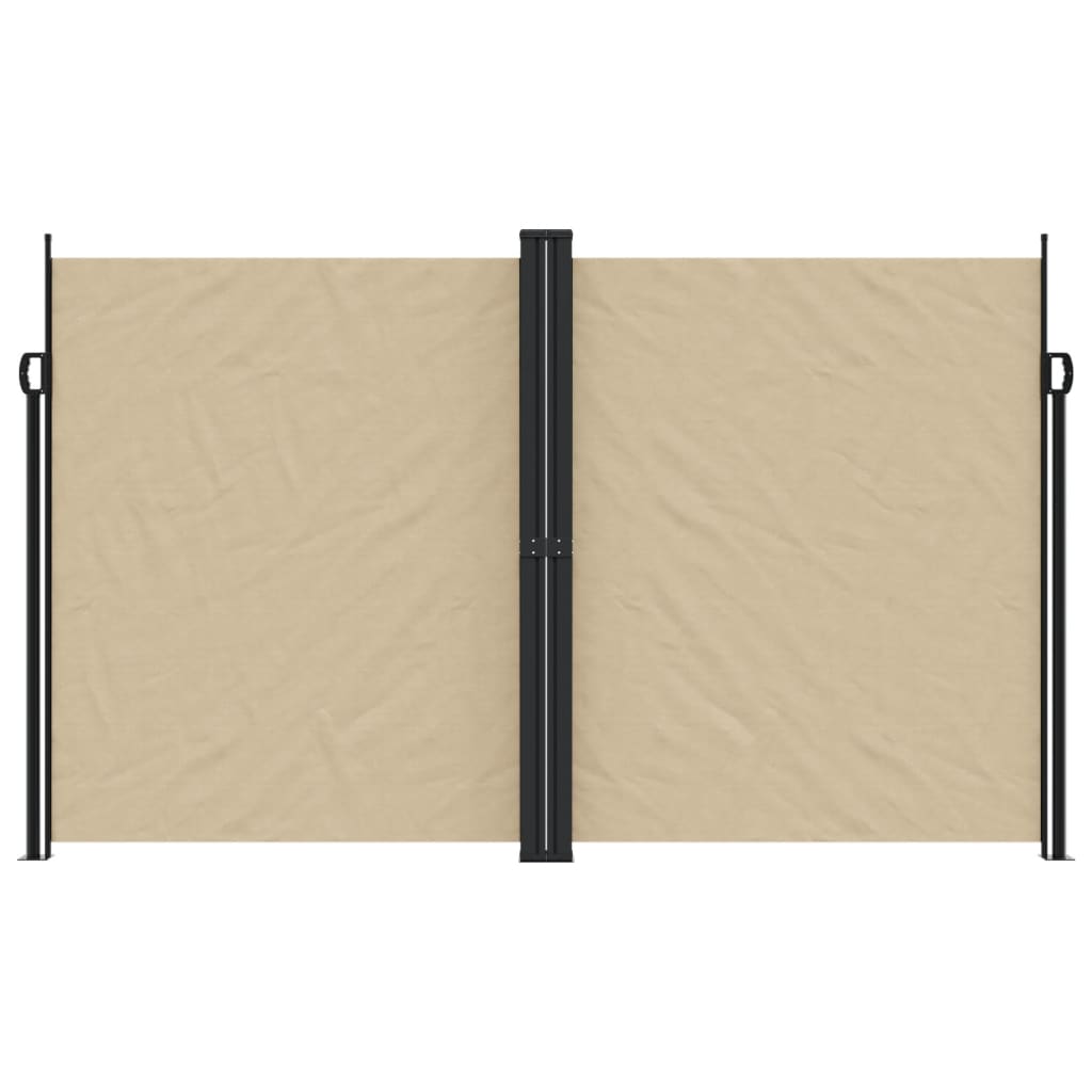Vidaxx pare-vent extensible 200x1200 cm beige