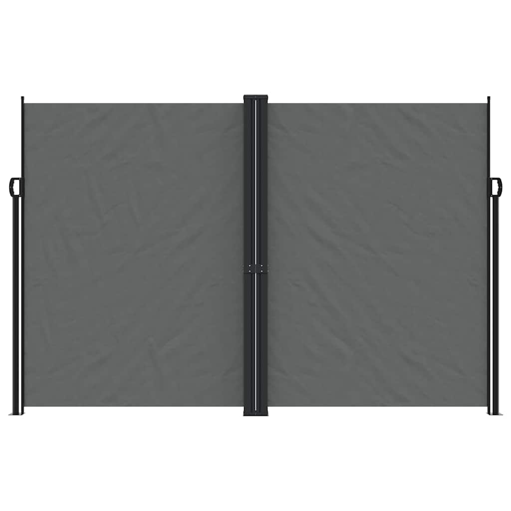 Vidaxx paravent de jardin extensible 220x1200 cm anthracite