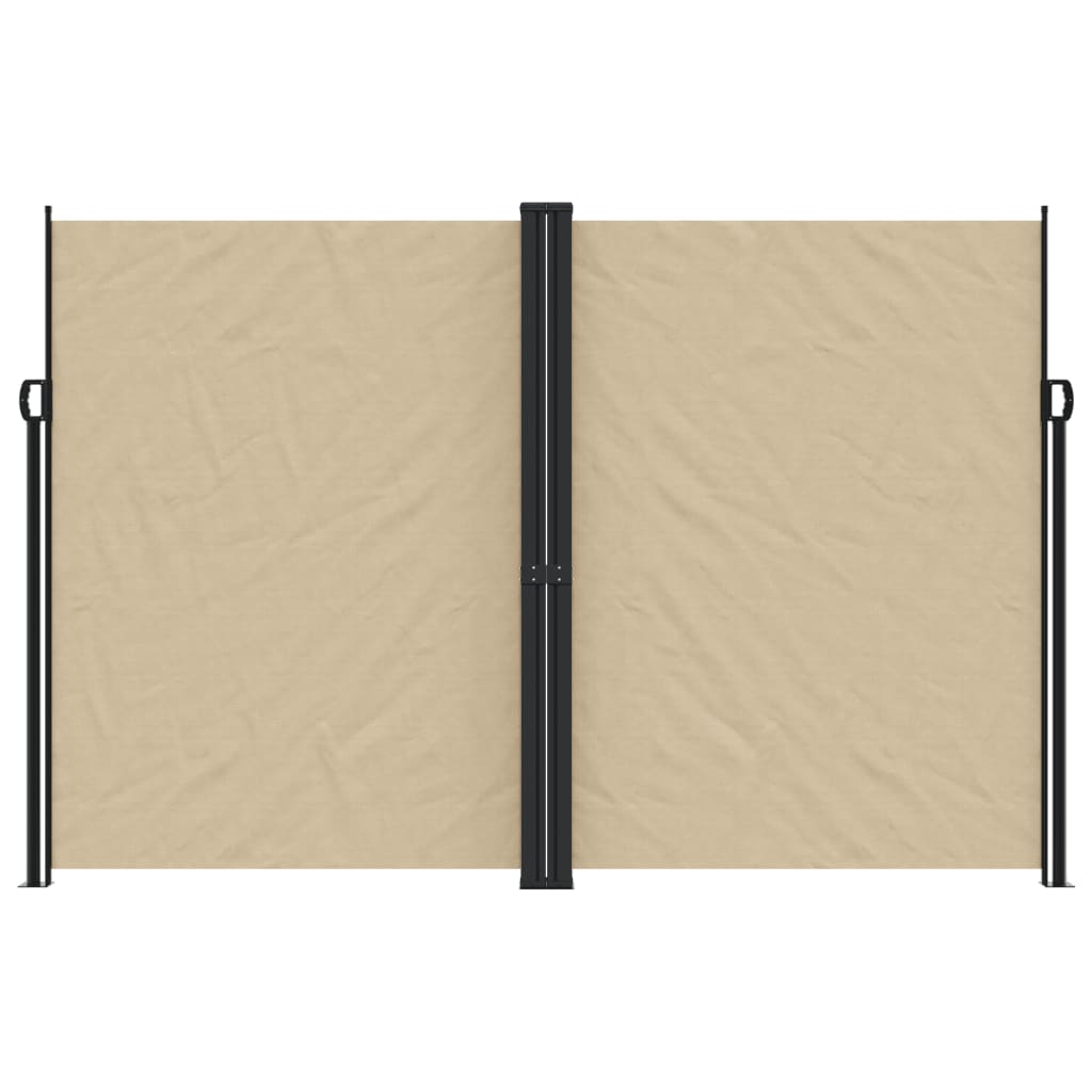 Vidaxx pare-vent extensible 220x1200 cm beige