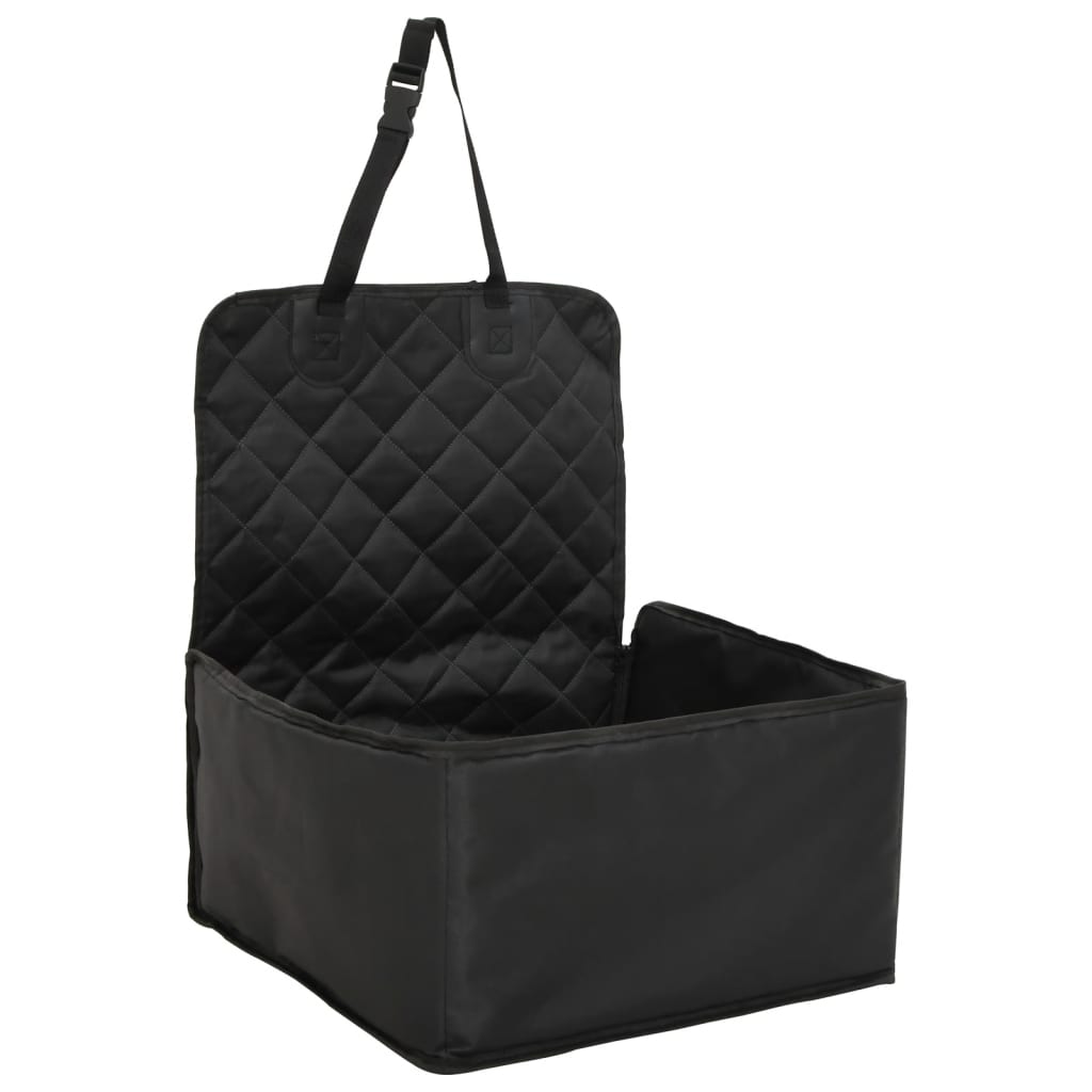 VidaXL housse de siège auto pour chiens noir 45x45x25 55 cm
