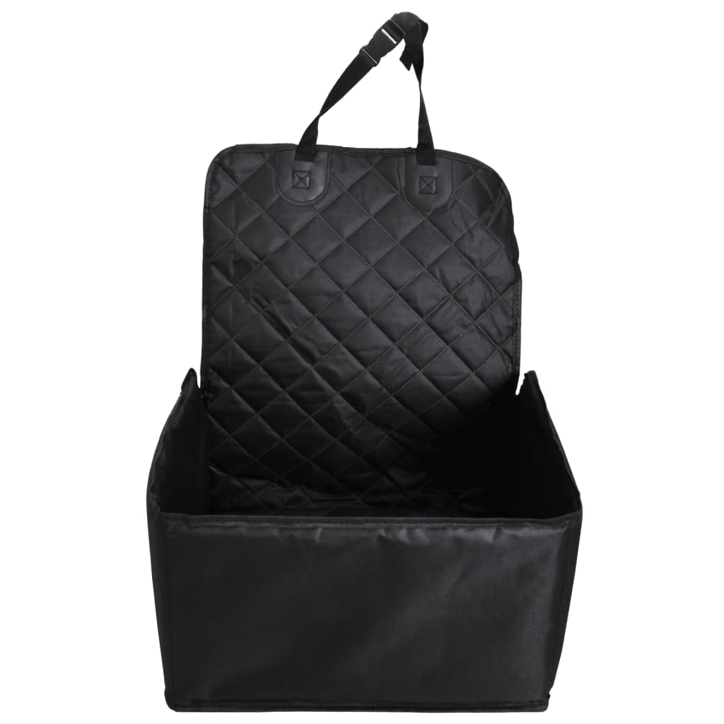 VidaXL housse de siège auto pour chiens noir 45x45x25 55 cm