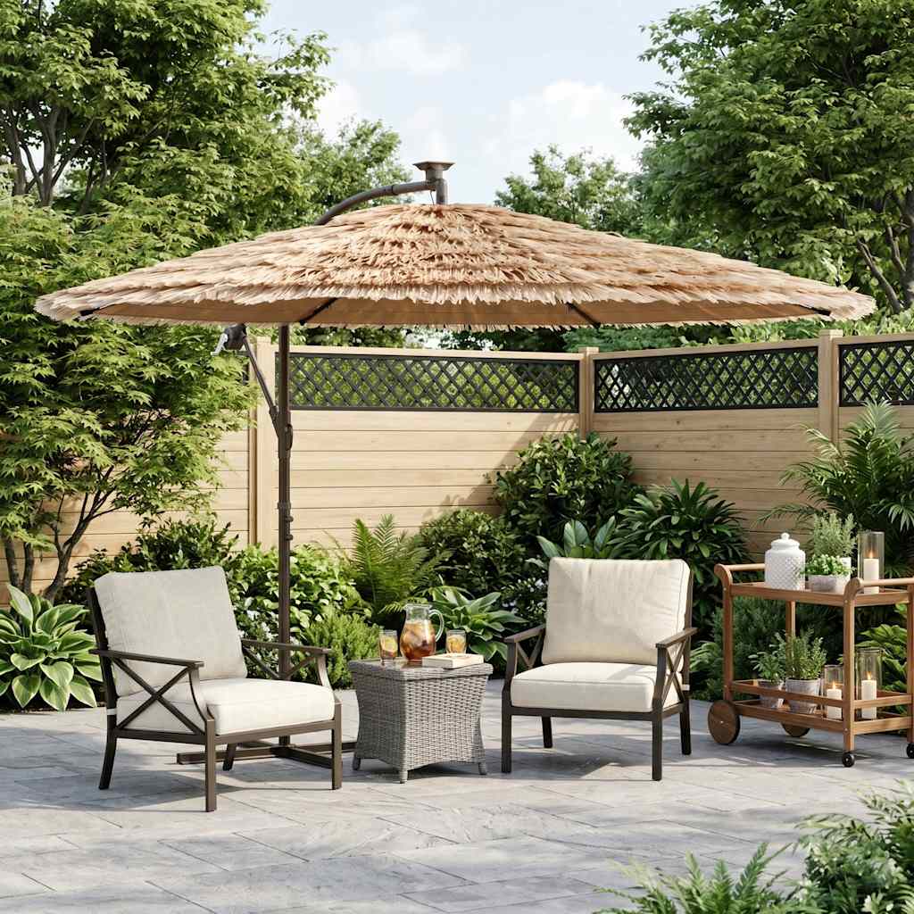 Parasol Vidaxx avec mât en acier 269x269x235 cm marron