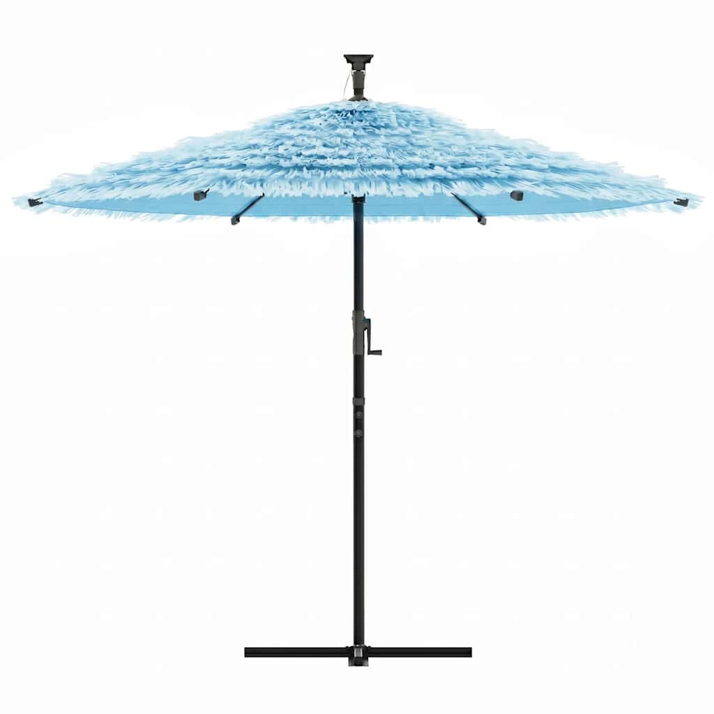 Parasol Vidaxx avec mât en acier 269x269x235 cm bleu