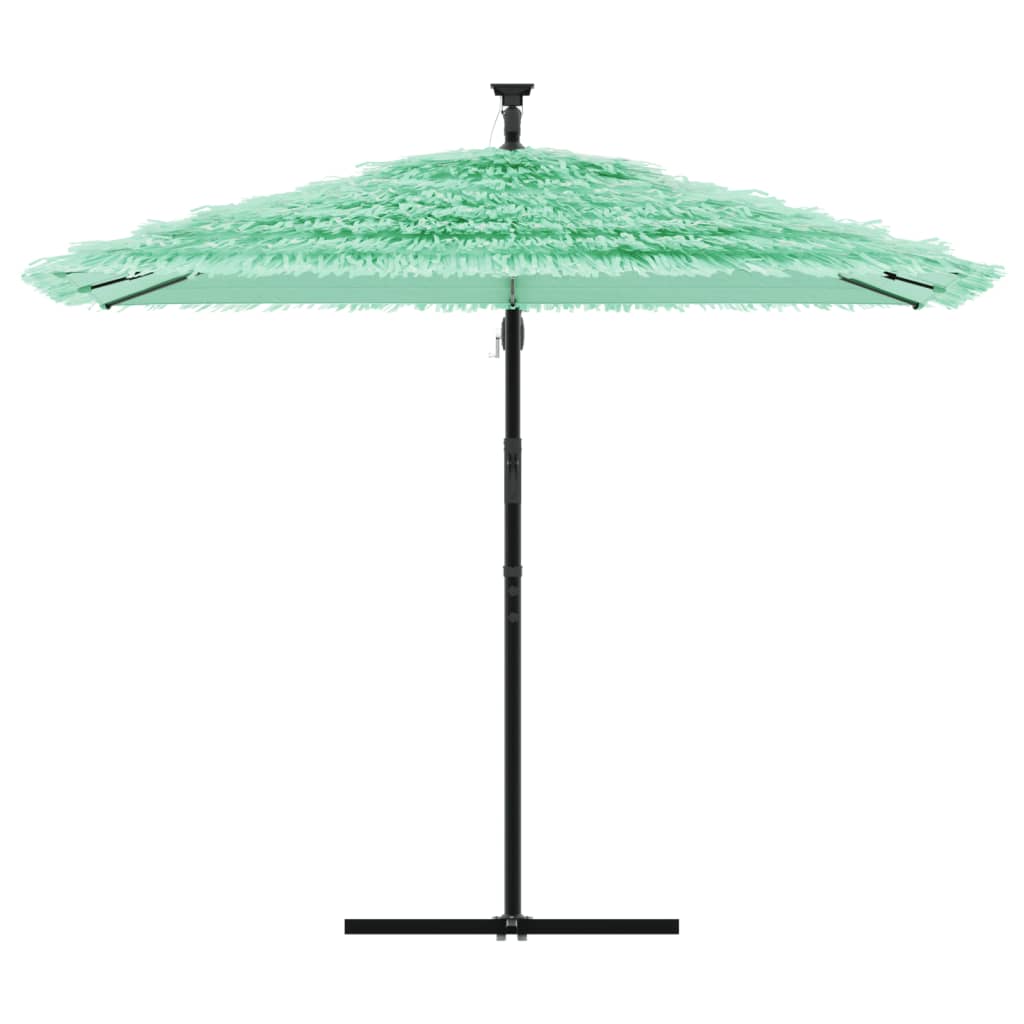 Parasol Vidaxx avec mât en acier 269x269x235 cm vert