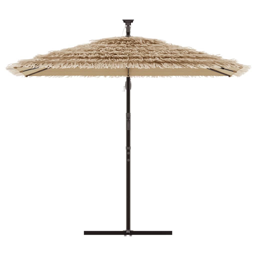 Parasol Vidaxx avec mât en acier 290x290x238 cm marron