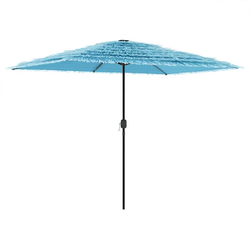 Parasol Vidaxx avec mât en acier 300x200x250 cm bleu