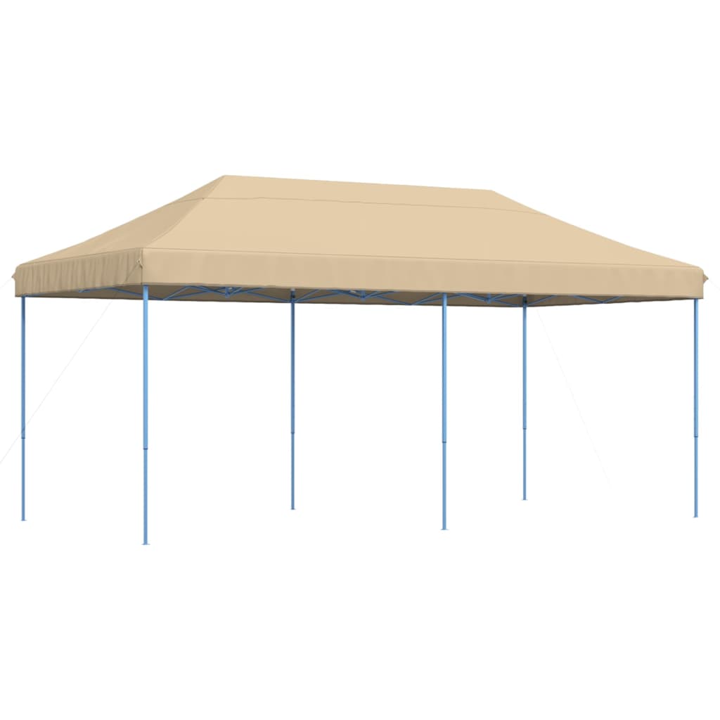 VidaXL tente de fête pliable pop-up 580x292x315 cm beige
