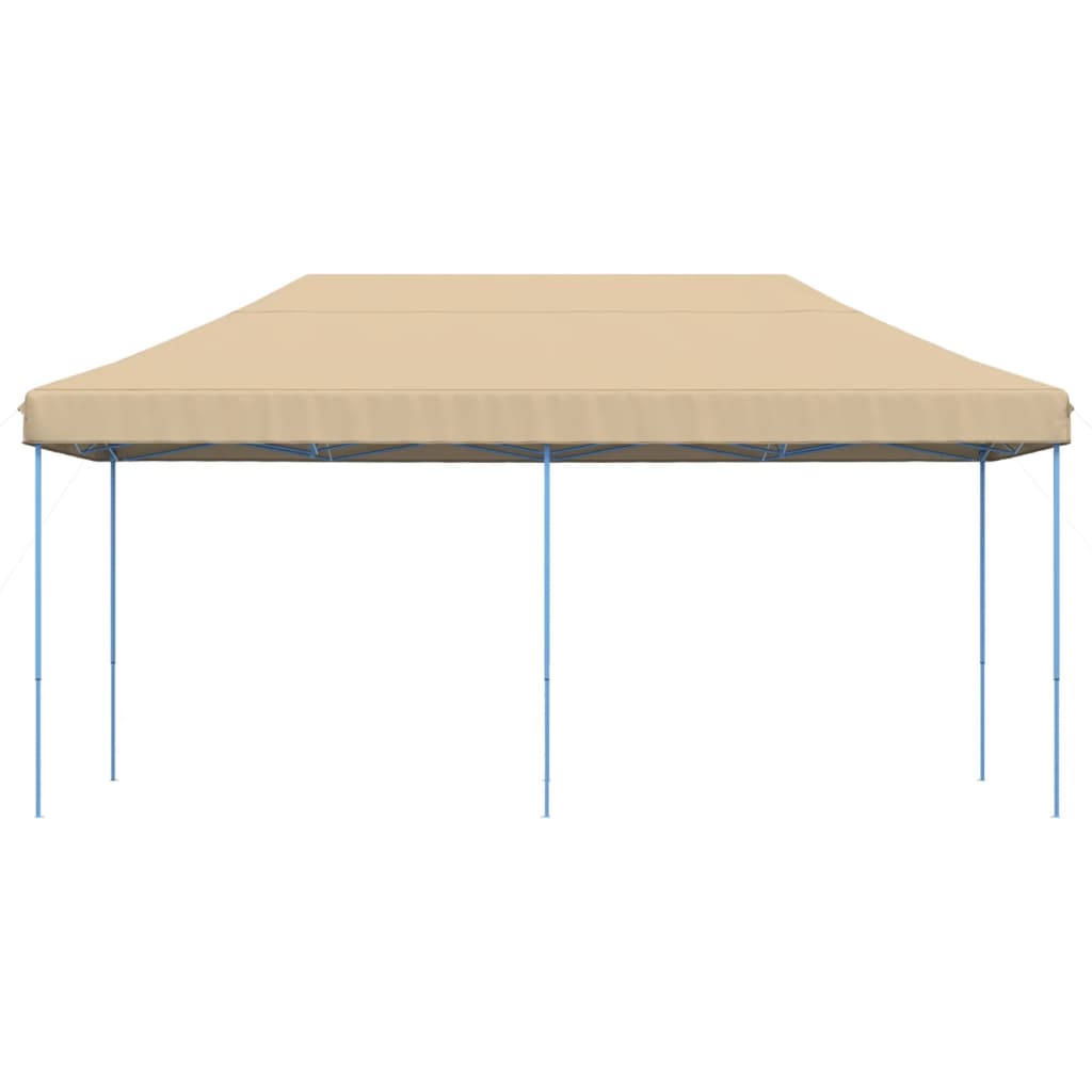VidaXL tente de fête pliable pop-up 580x292x315 cm beige