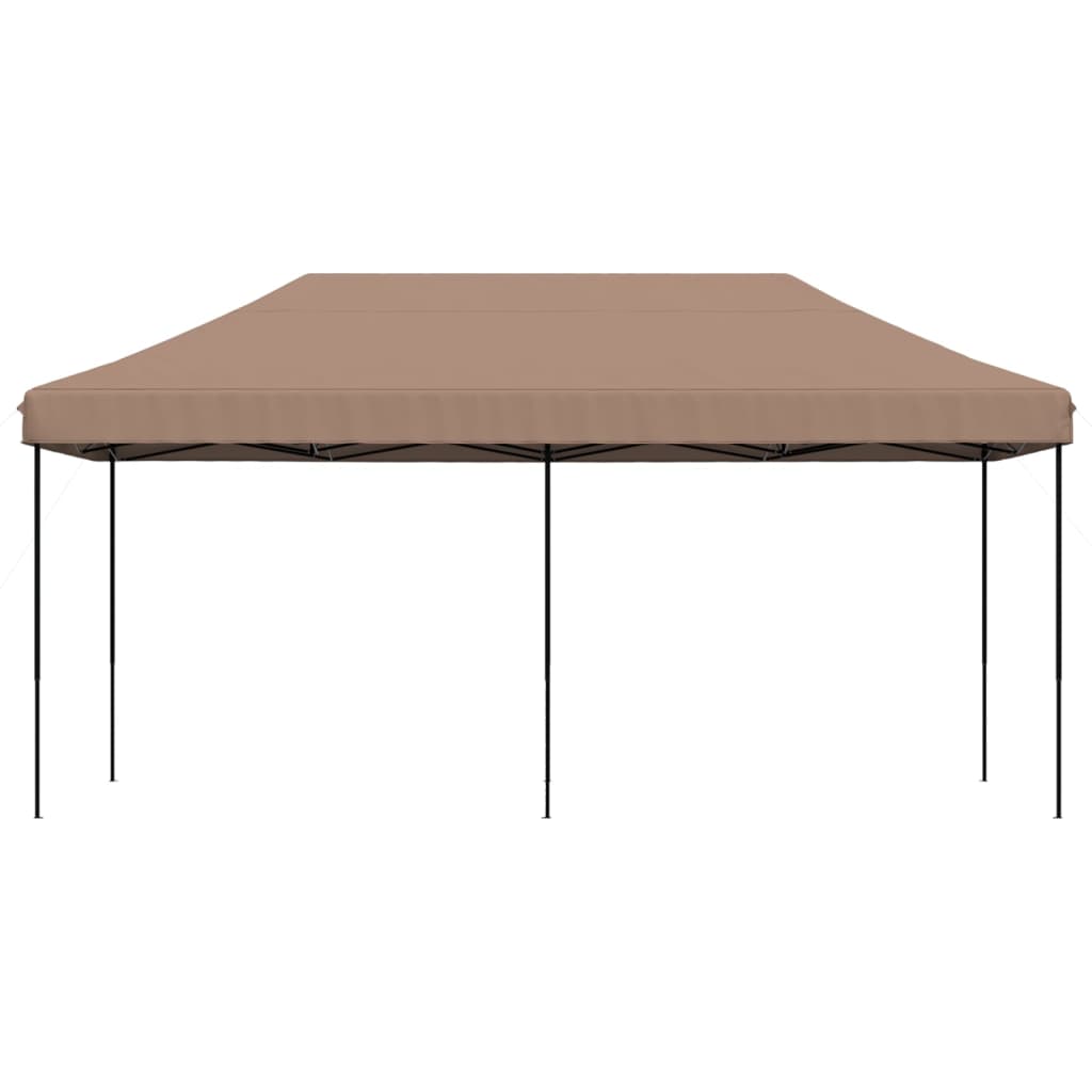 VidaXL tente de fête pliable pop-up 580x292x315 cm marron