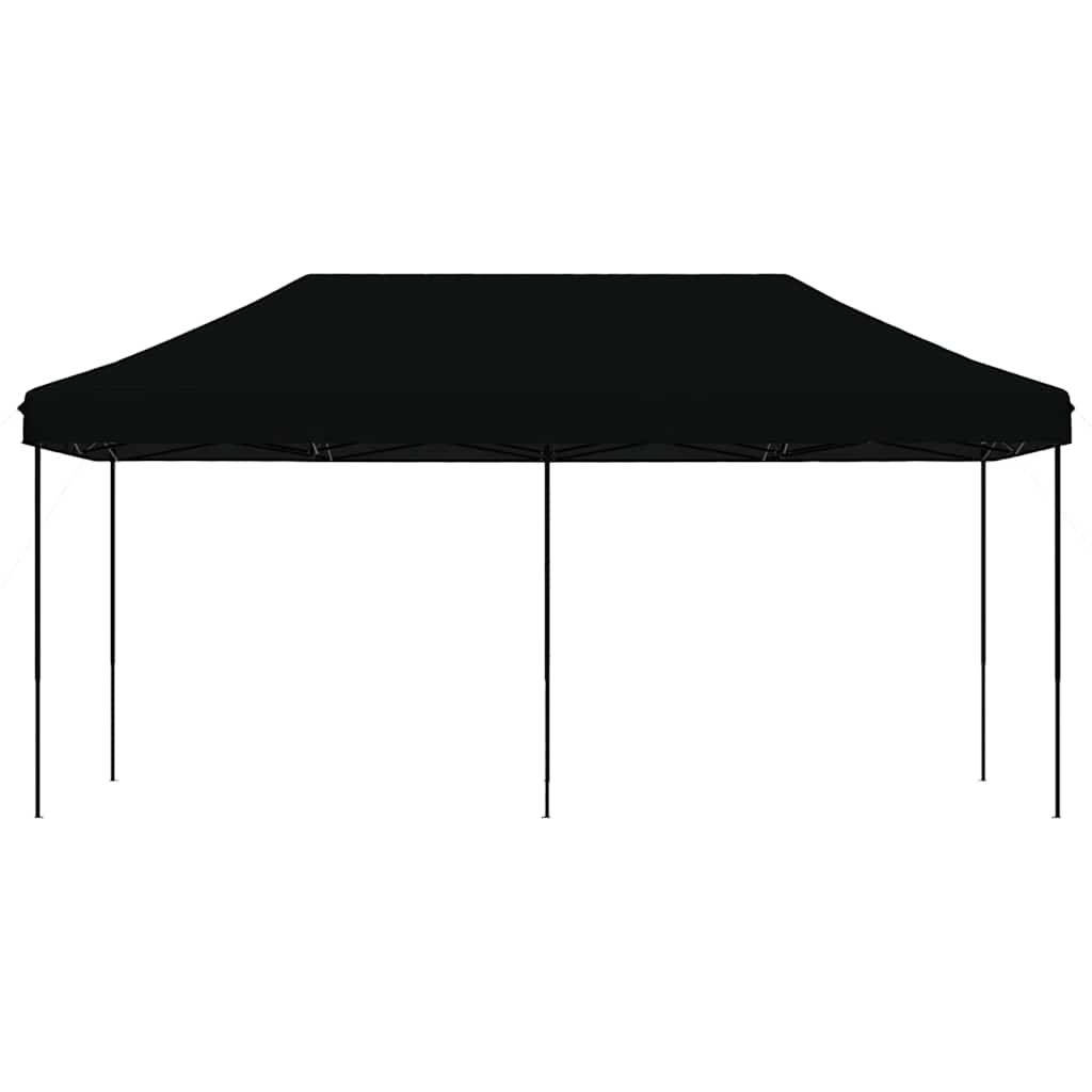 VidaXL tente de fête pliable pop-up 580x292x315 cm noir
