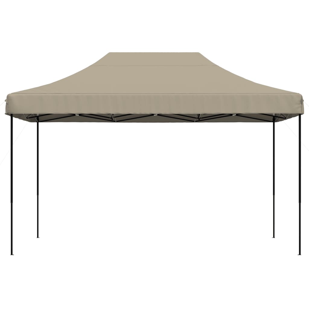 VidaXL tente de fête pliable pop-up 440x292x315 cm taupe