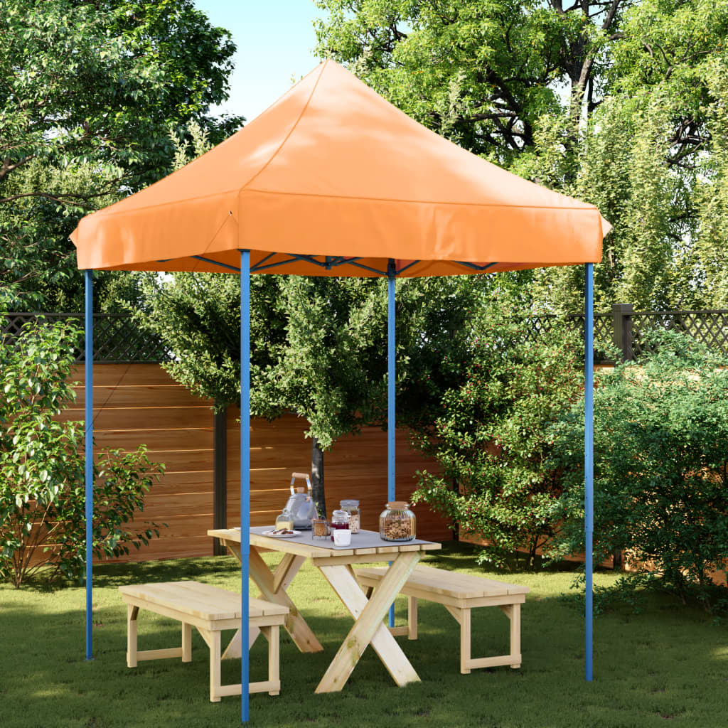 VidaXL tente de fête pliable pop-up 200x200x306 cm orange