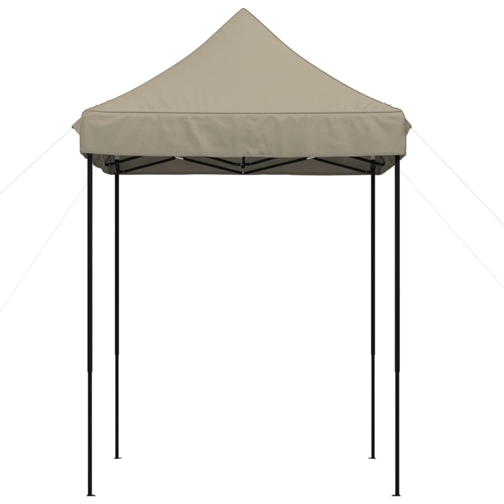 VidaXL tente de fête pliable pop-up 200x200x306 cm taupe