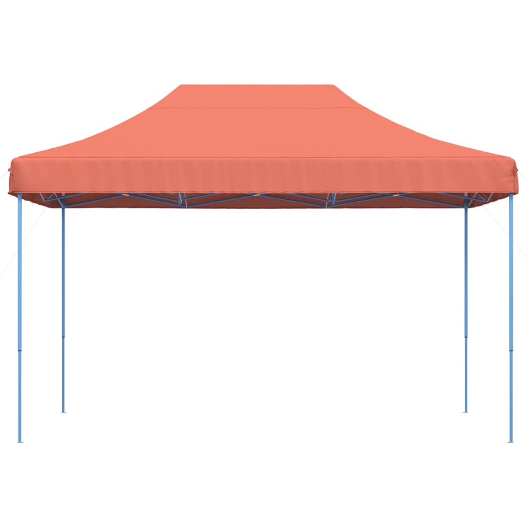 Tente de fête pop-up pliable Vidaxx 410x279x315 cm terre cuite