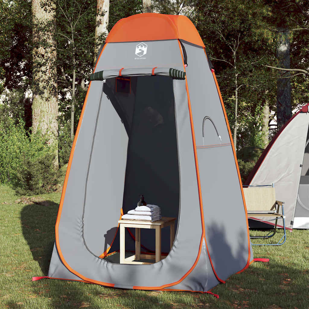 Vidaxx tente d'intimité pop-up imperméable gris et orange