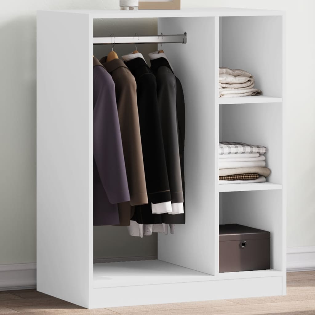 Vidaxx armoire 77x48x102 cm bois d'ingénierie blanc