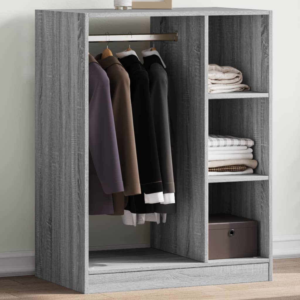 Vidaxx armoire 77x48x102 cm dérivé du bois gris chêne sonoma