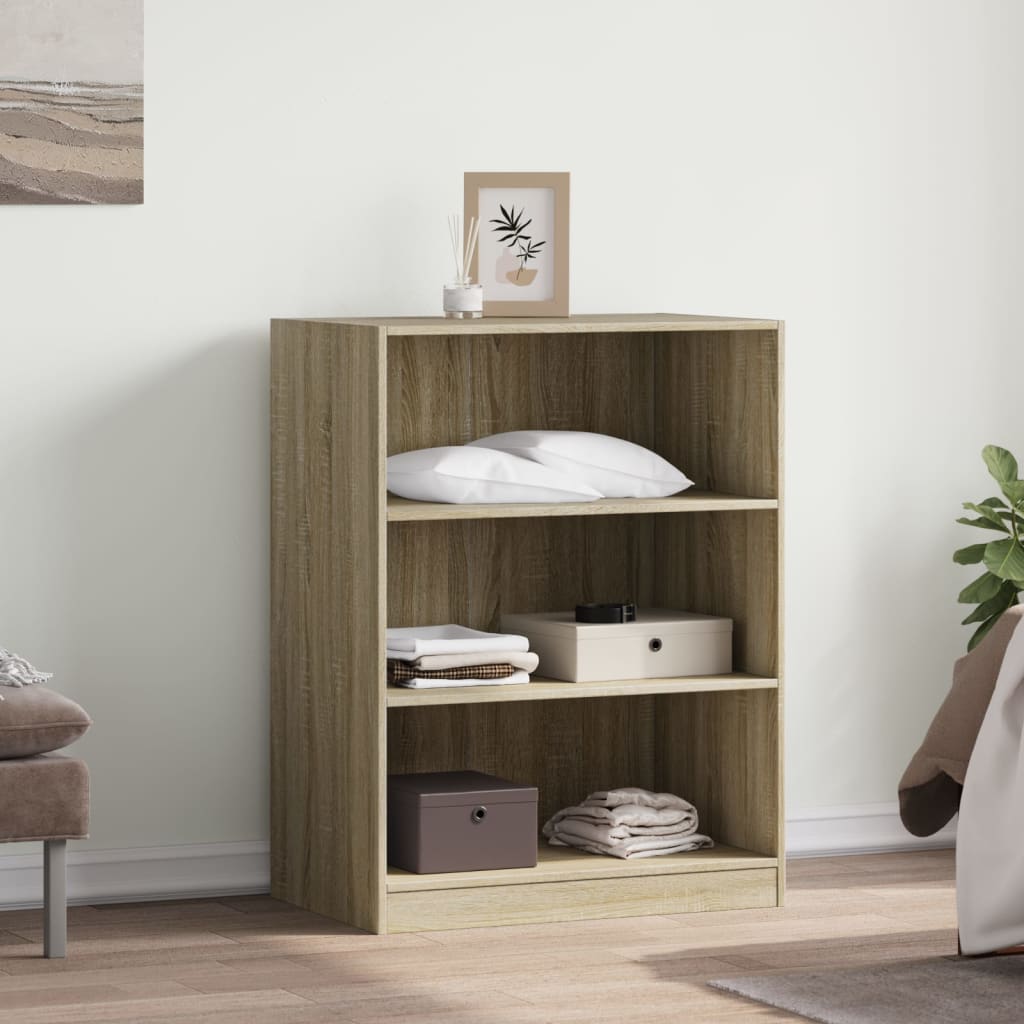 VidaXL Armoire 77x48x102 cm bois d'ingénierie chêne sonoma