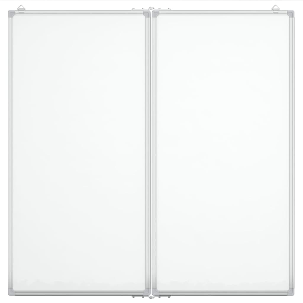 Vidaxx tableau blanc pliant magnétique 80x80x1,7 cm aluminium