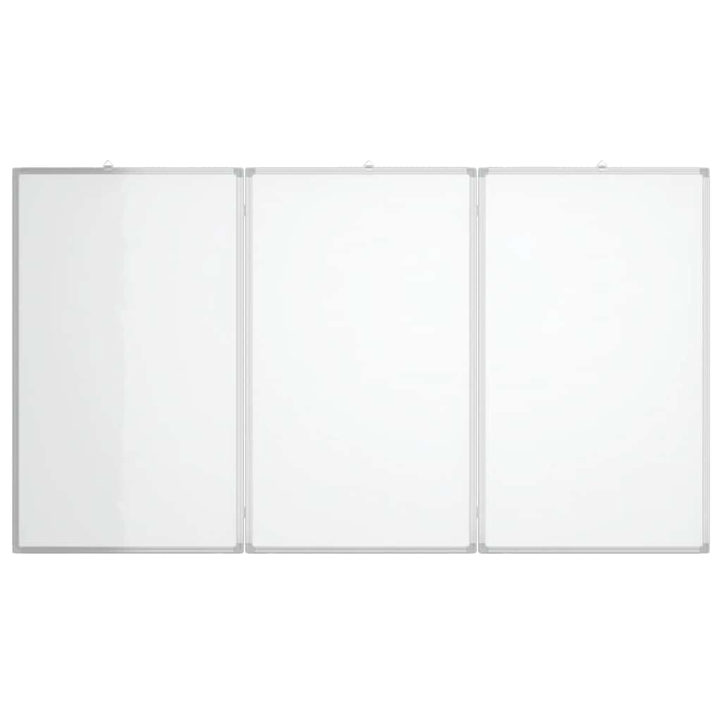Vidaxx tableau blanc pliant magnétique 150x80x1,7 cm aluminium