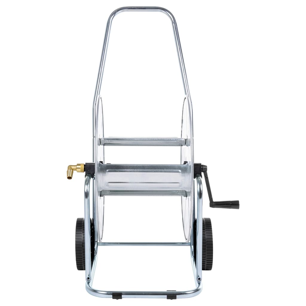Chariot enrouleur de tuyau Vidaxl pour tuyau 80 m 3 4 en acier