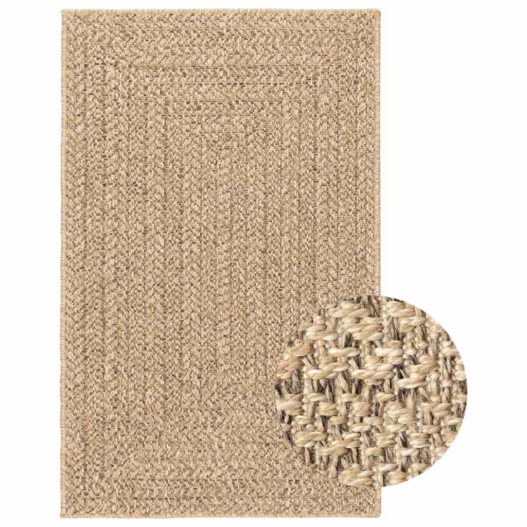 VidaXL tapis zizur intérieur et extérieur 240x340 cm aspect jute