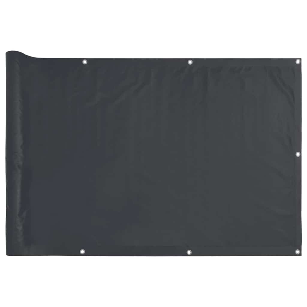 Paravent de balcon Vidaxx 700x75 cm PVC anthracite