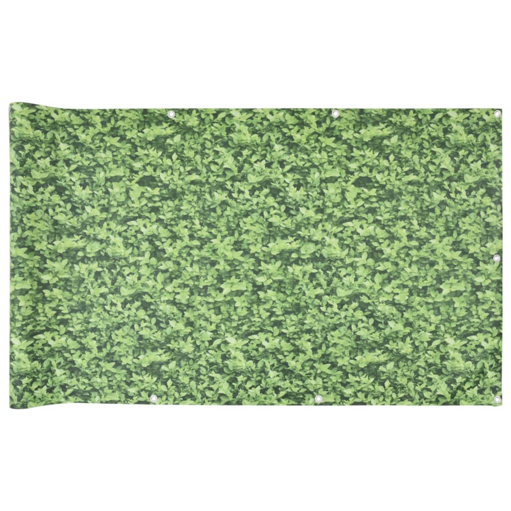 Vidaxxl motif végétal motif végétal 1000x75 cm PVC vert