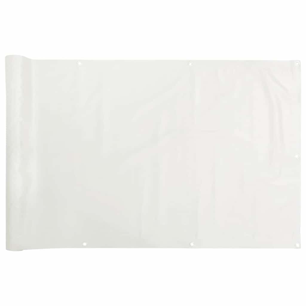 Vidaxx paravent de balcon 800x120 cm PVC blanc