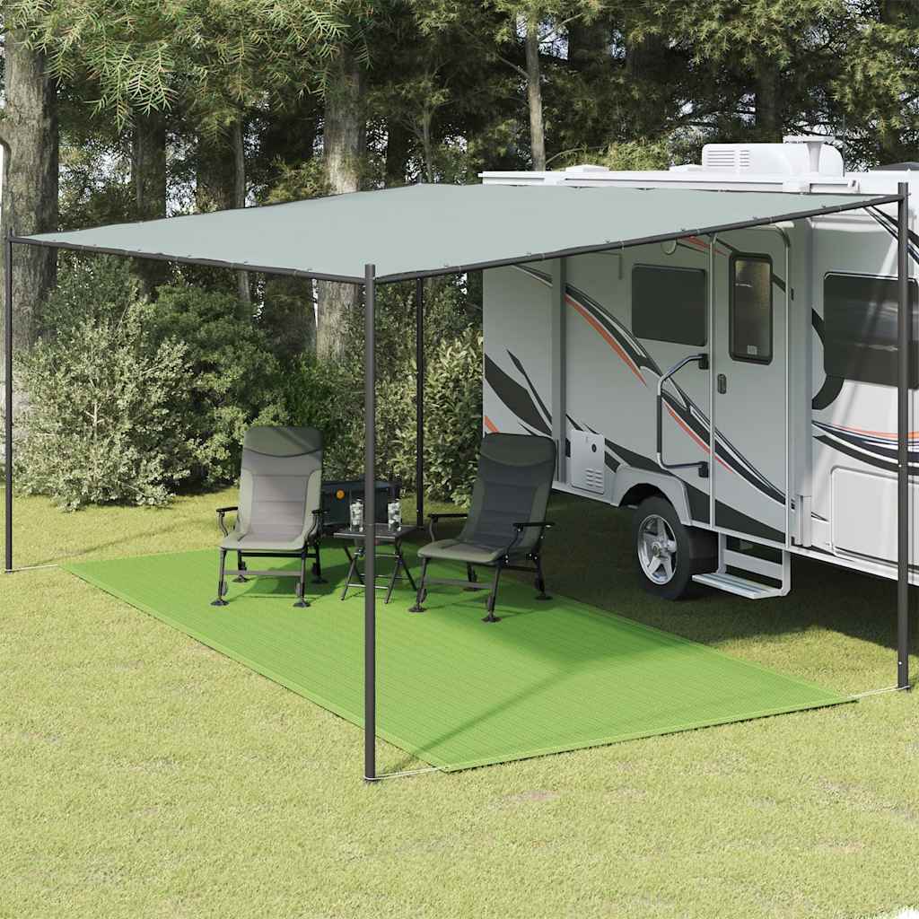 VidaXL tapis de tente 250x550 cm HDPE vert clair