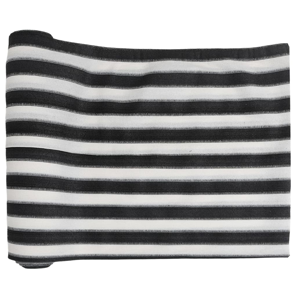 Vidaxx filet d'intimité 75 g m² 1,2x10 m HDPE anthracite et blanc