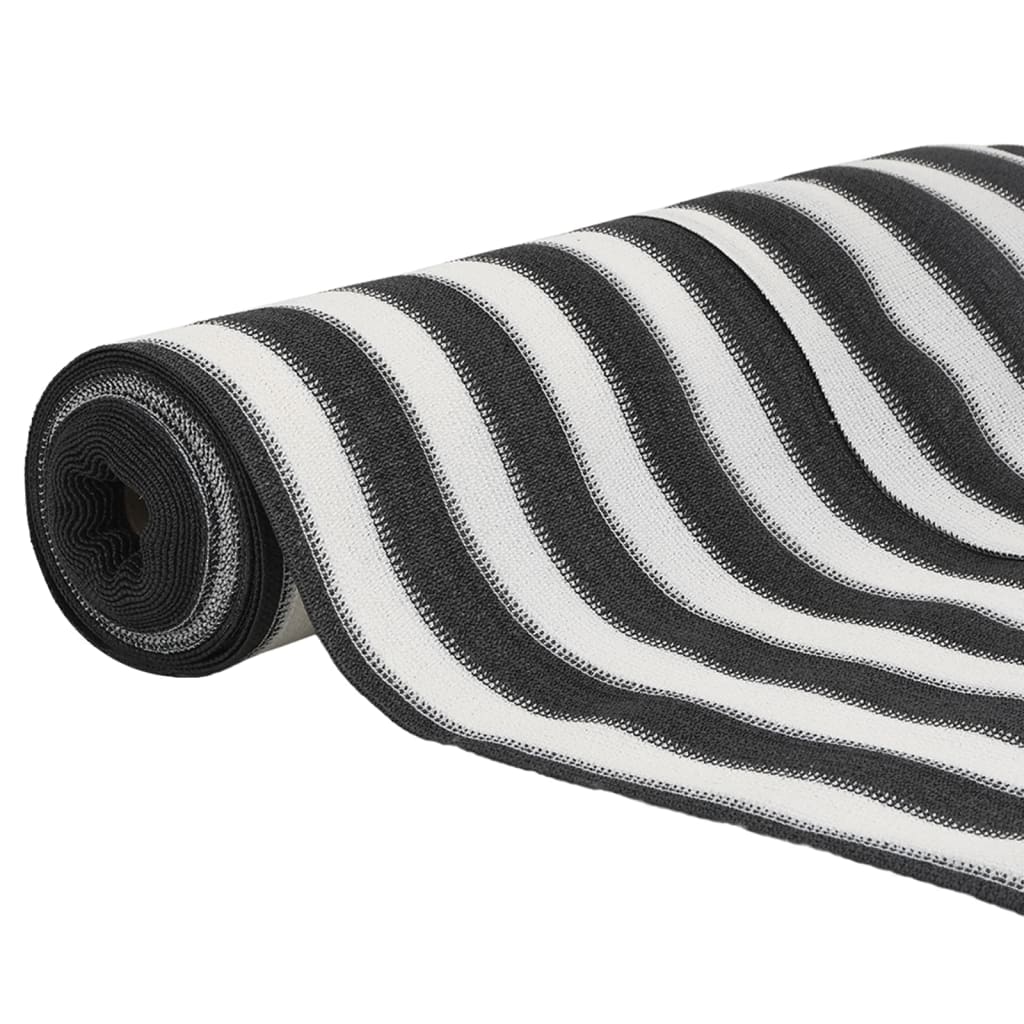 Vidaxx filet d'intimité 75 g m² 1,2x10 m HDPE anthracite et blanc