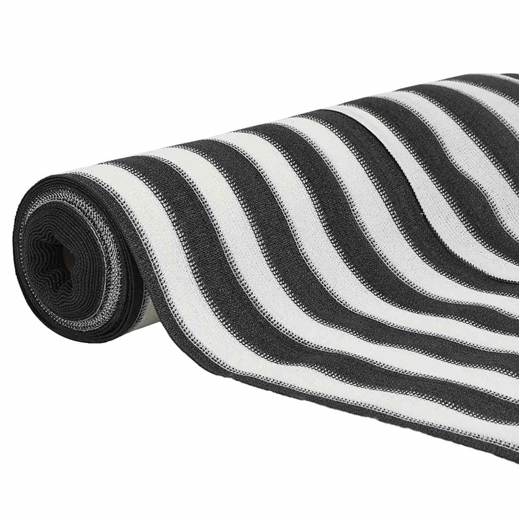 Vidaxx filet d'intimité 150 g m² 2x25 m HDPE anthracite et blanc