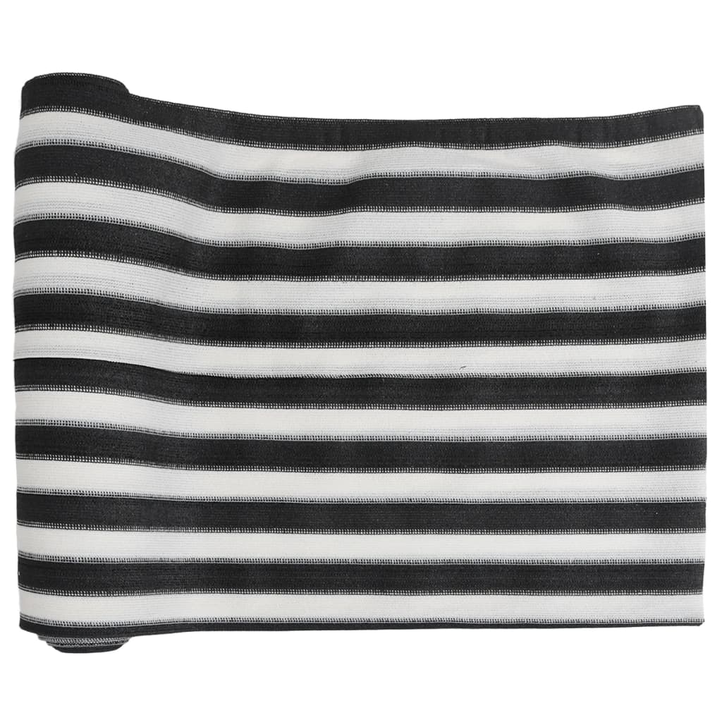 Vidaxx filet d'intimité 195 g m² 1,8x10 m HDPE anthracite et blanc