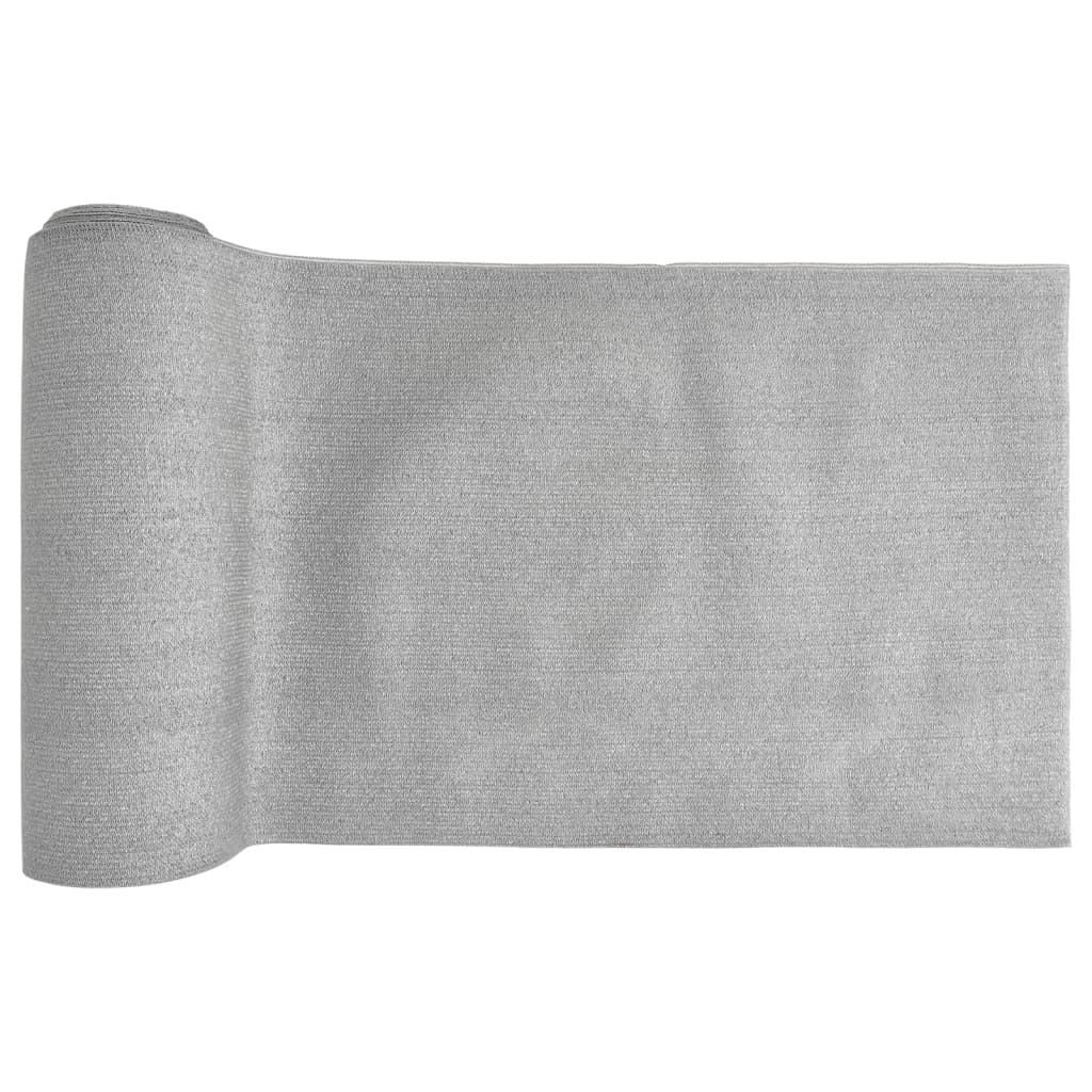 VidaXL Filet d'intimité 150 g m² 1x10 m HDPE gris clair