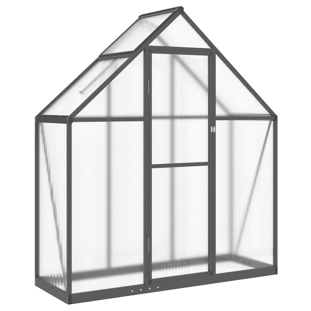 Vidaxx serre de jardin avec cadre de base 169x58x195 cm aluminium anthracite