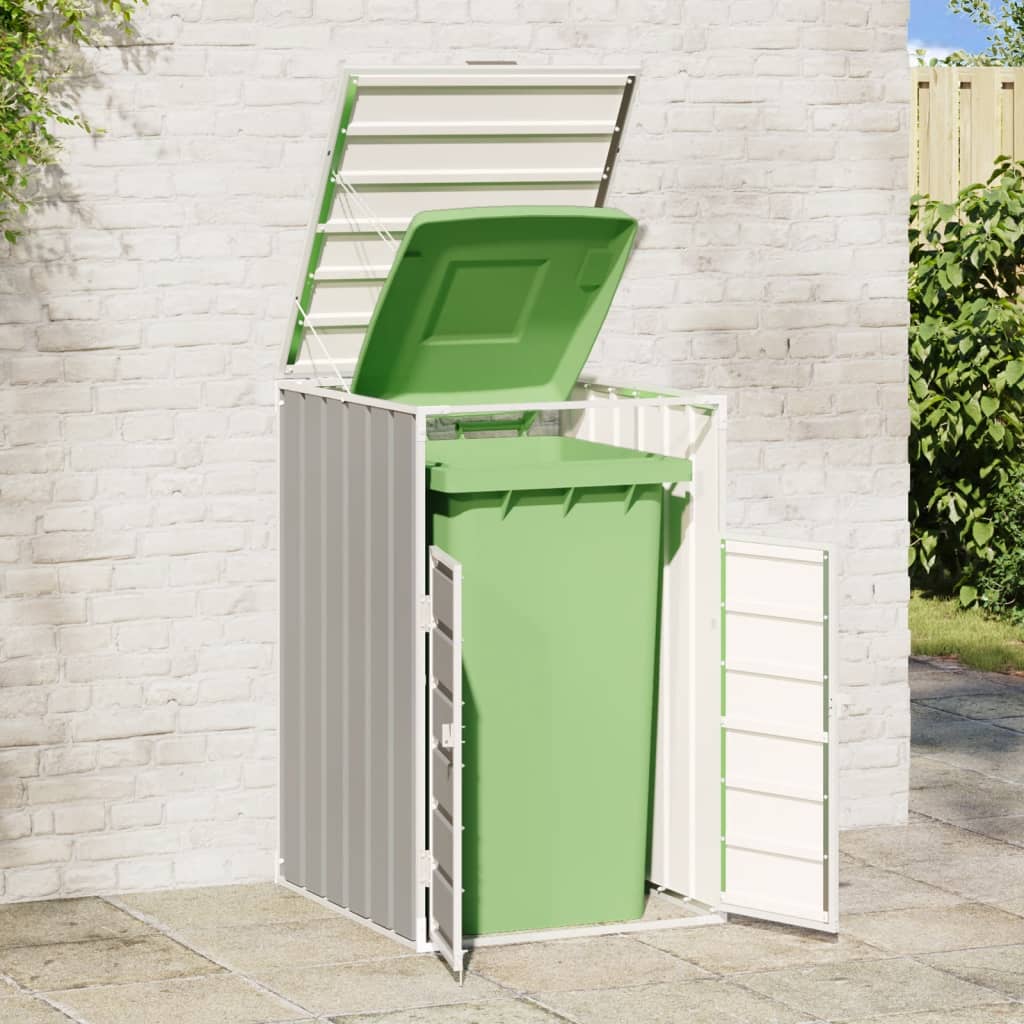 Vidaxx conteneur de rangement pour 1 conteneur 72x81x115 cm acier gris