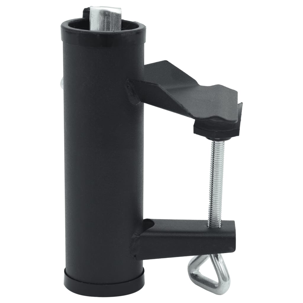Vidaxx pinces de parasol pour balcon 2 pcs 25-38 mm acier