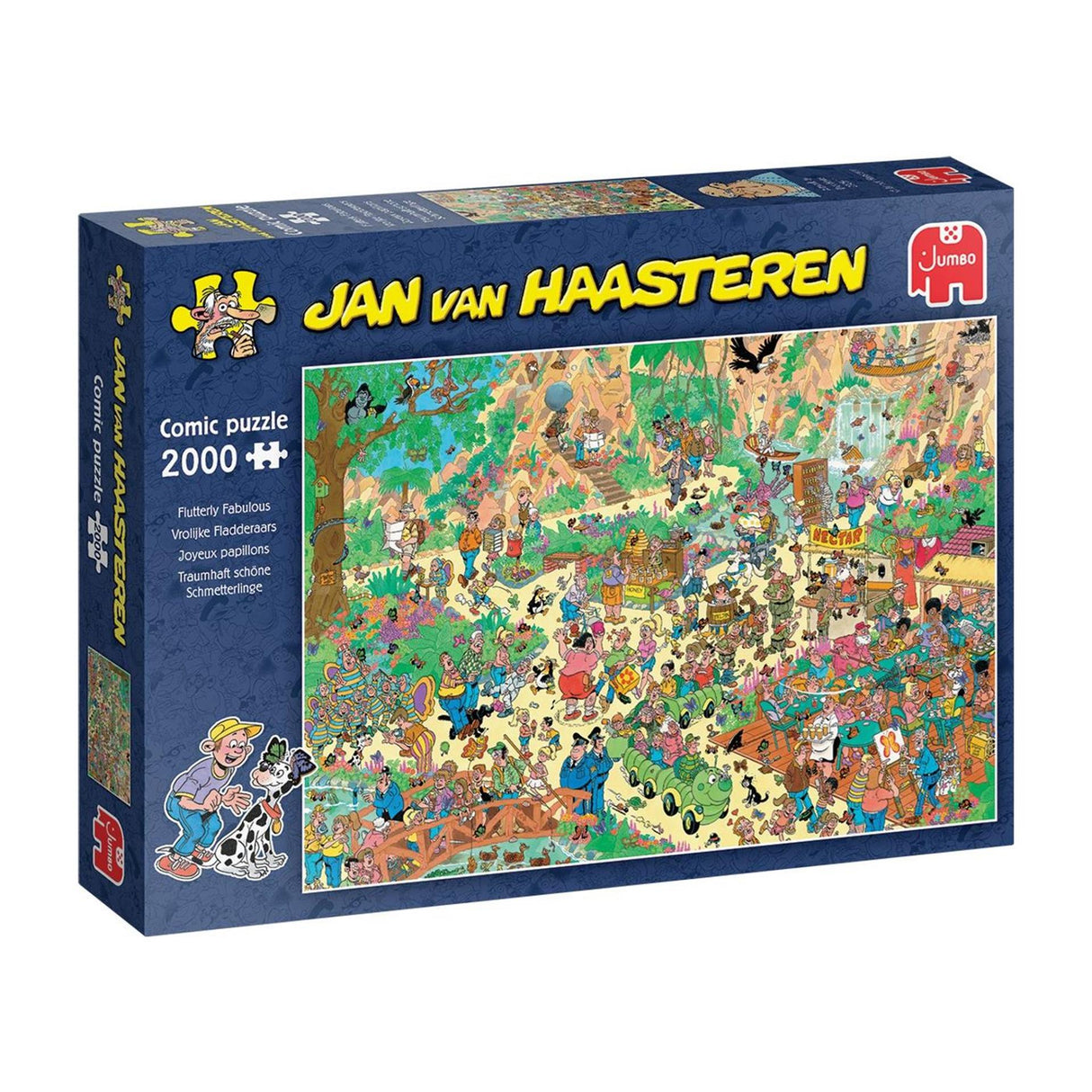 Puzzle Jumbo Jan van Haasteren - Flutterers joyeux - 2000 pcs.
