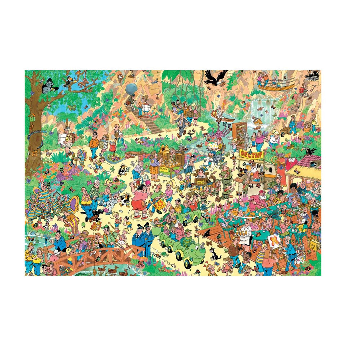Puzzle Jumbo Jan van Haasteren - Flutterers joyeux - 2000 pcs.