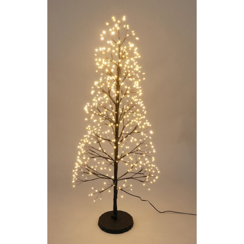 Autres marques Arbre LED 600 LED 100 cm noir