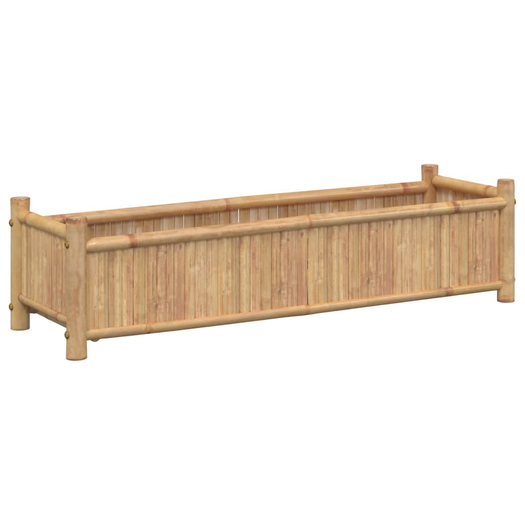 Vidaxx jardinière 100x30x25 cm bambou