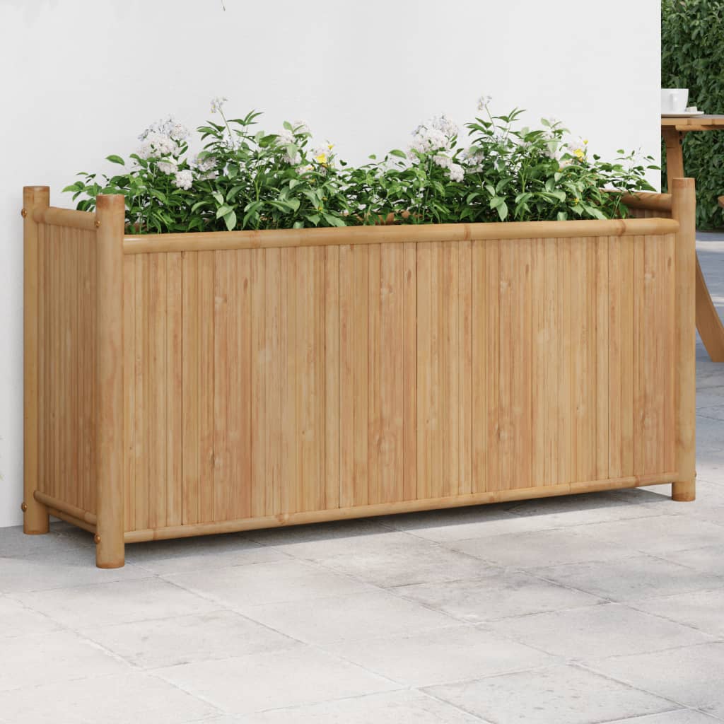 Vidaxx jardinière 100x30x50 cm bambou