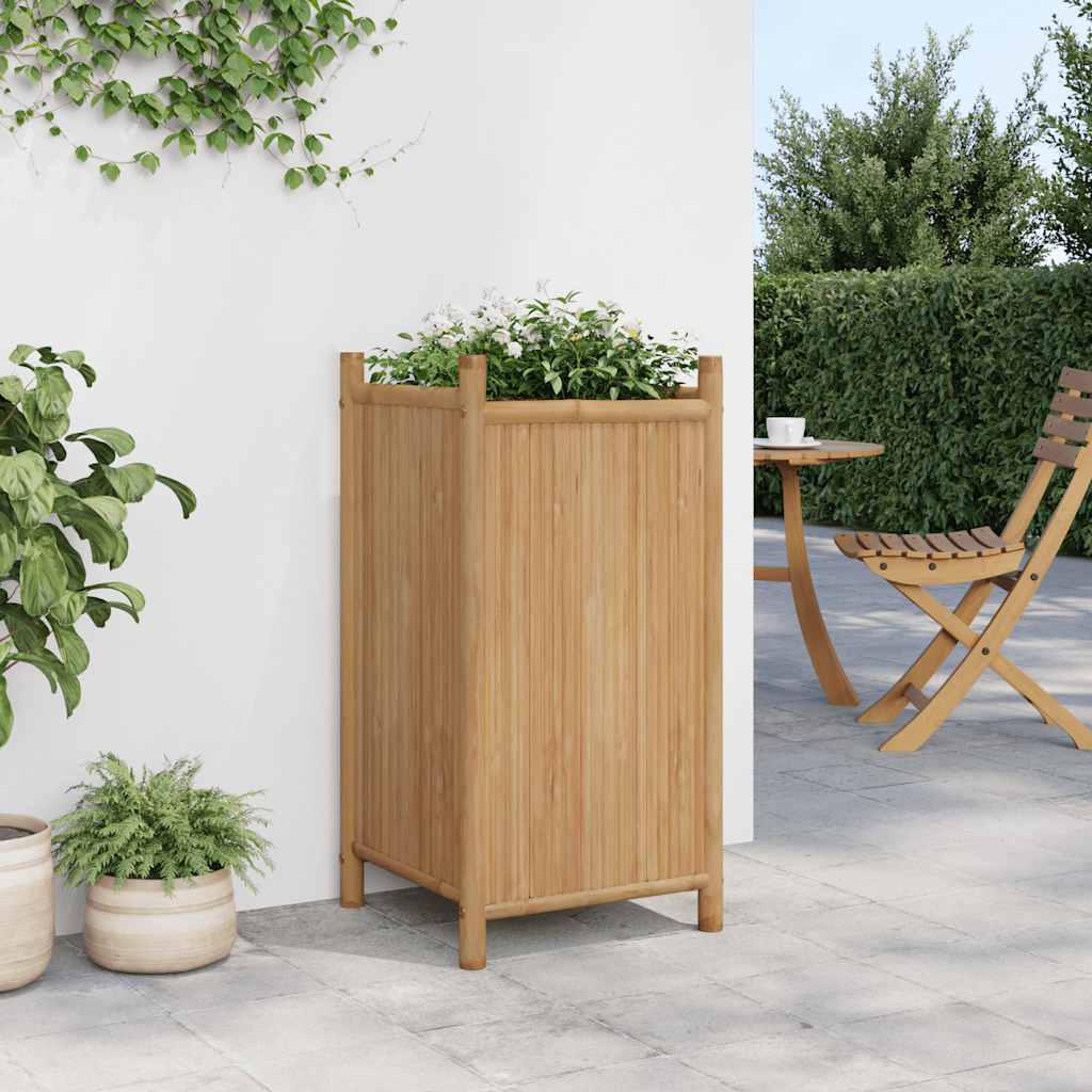 Vidaxx jardinière 40x40x80 cm bambou