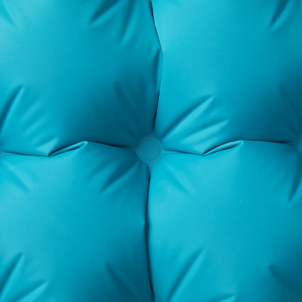 Vidaxl matelas de camping avec oreiller autogonflant 1 personne bleu