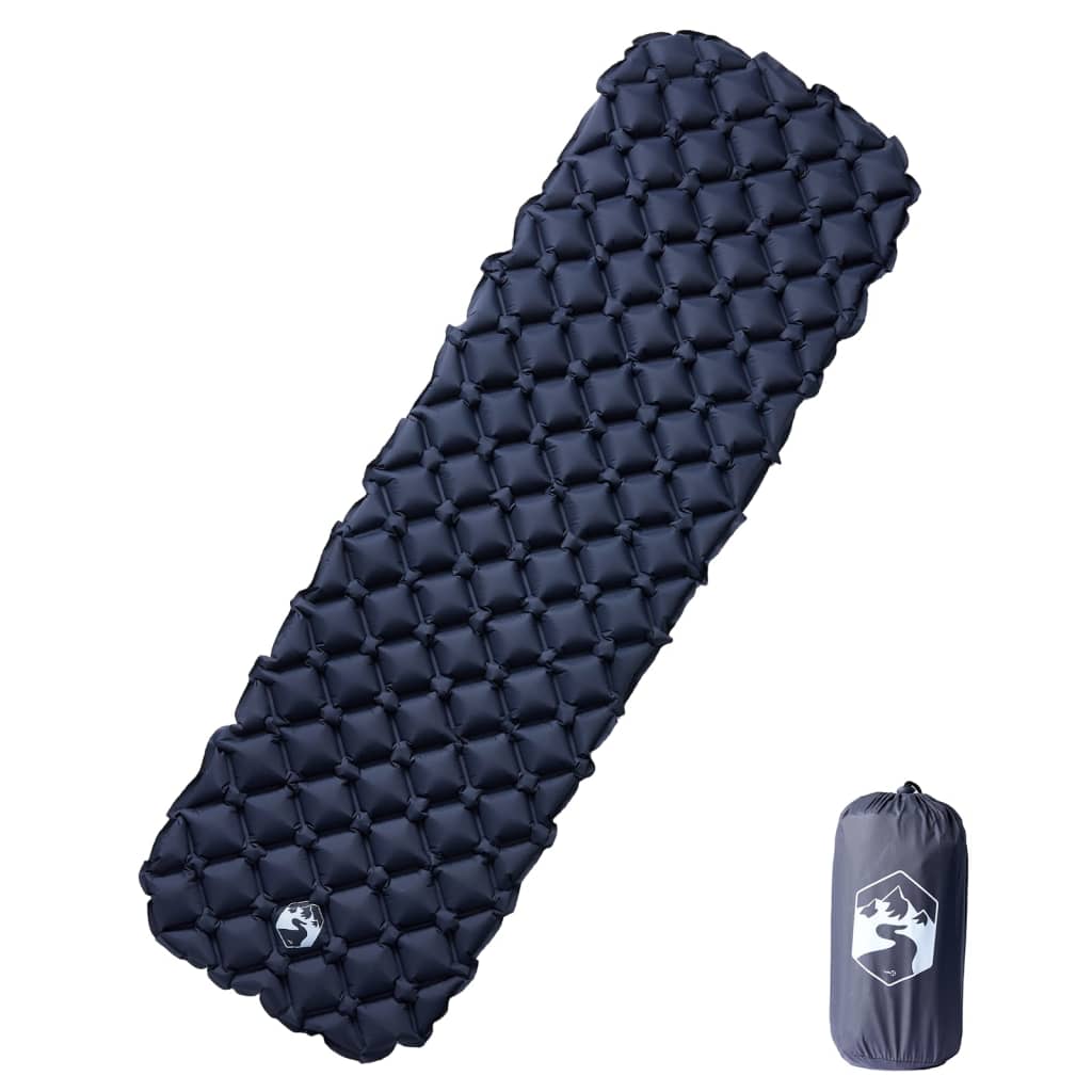Vidaxx matelas de camping gonflable 190x58x6 cm 1 personne gris
