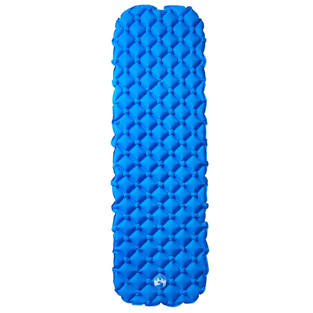 Vidaxx matelas de camping gonflable 190x58x6 cm 1 personne bleu