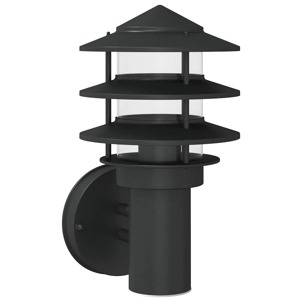 Vidaxx applique d'extérieur acier inoxydable noir