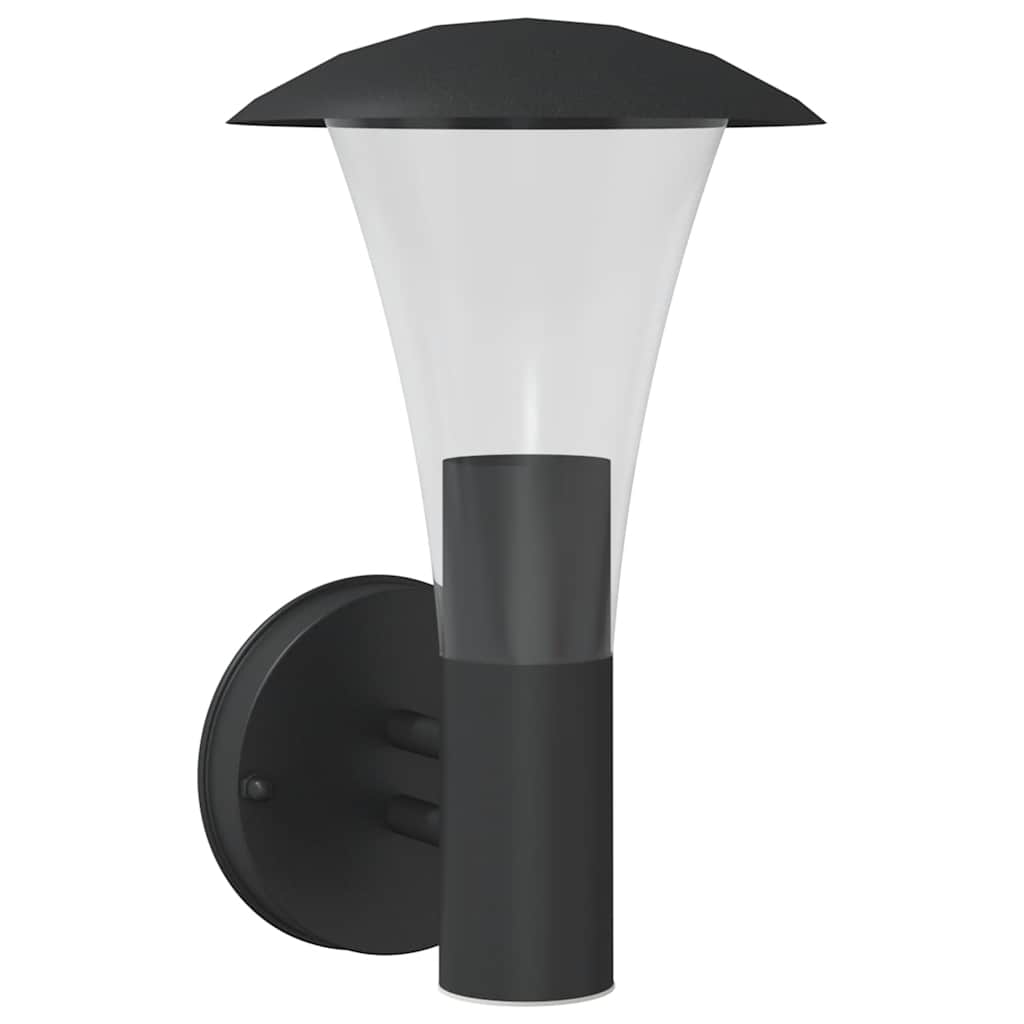 Vidaxx applique d'extérieur acier inoxydable noir