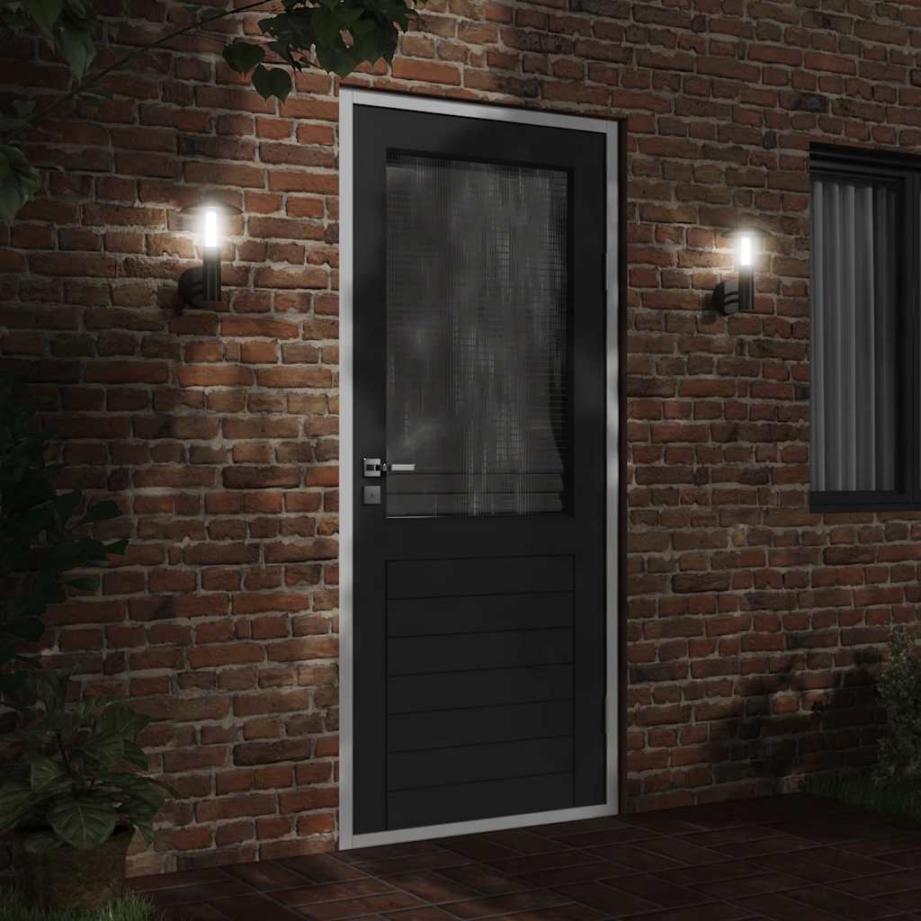 Vidaxx applique d'extérieur acier inoxydable noir